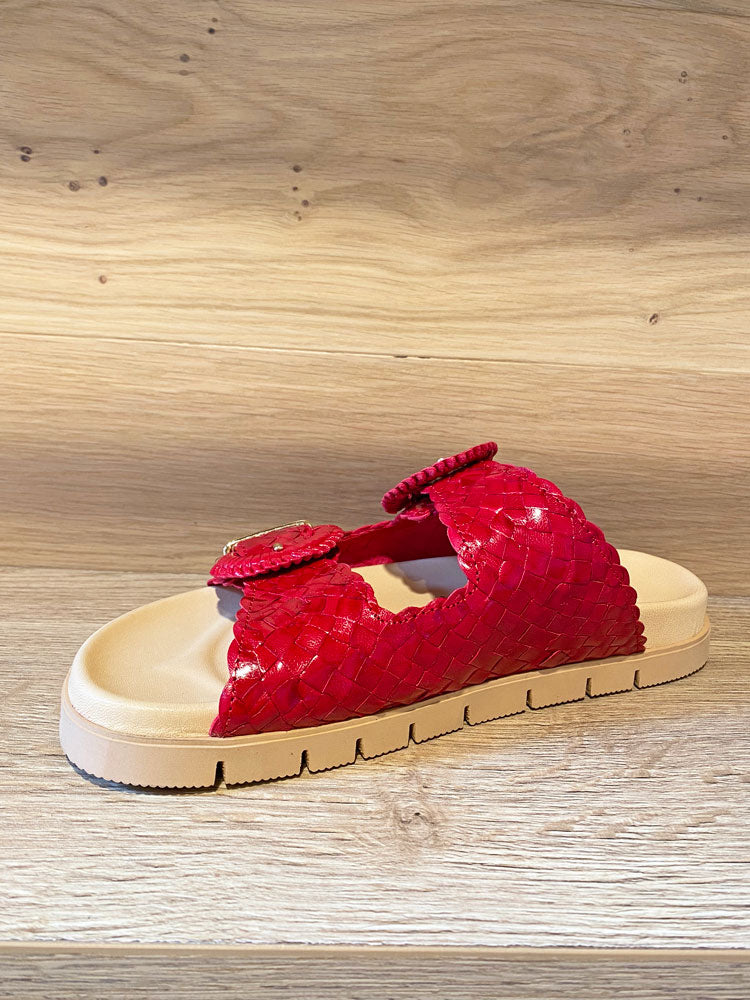 Pons Quintana Caiman Sandals Ruby