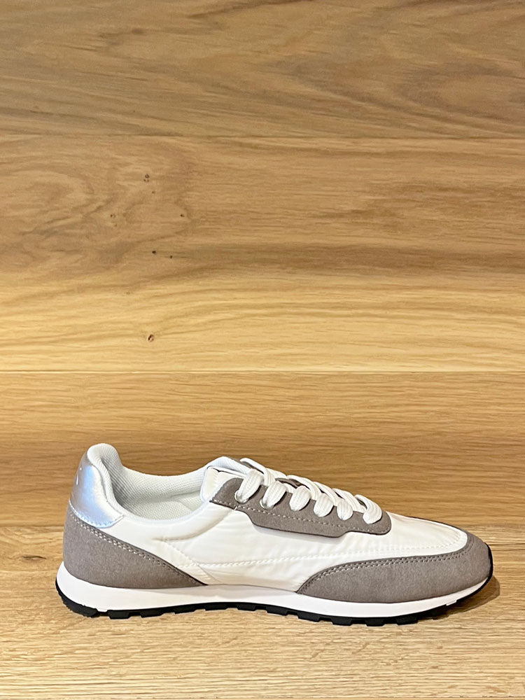 Candice Cooper Plume Trainers Grey &amp; White