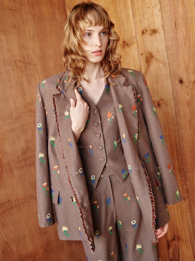 Celia B Chestnut Jacket Brown