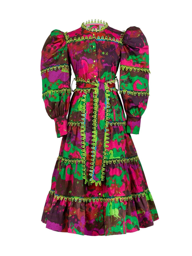 Celia B Hasu Dress Multicolour