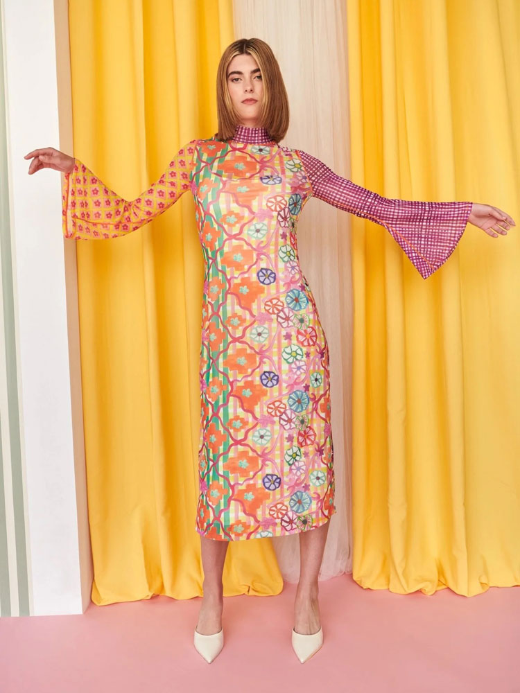 Celia B Wanderer Dress Multi