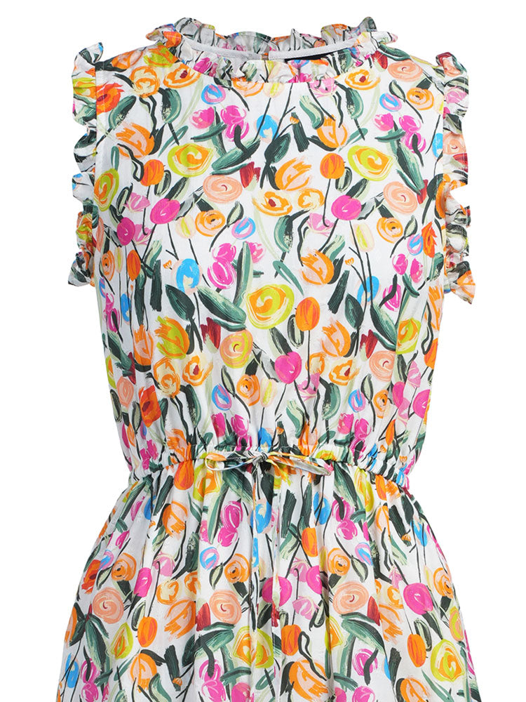 Emily Lovelock Rachel Dress Print Mix