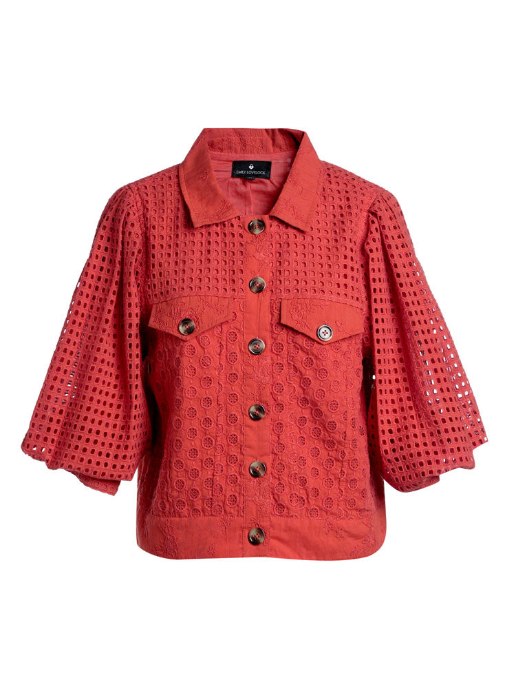 Emily Lovelock Judy Jacket Red