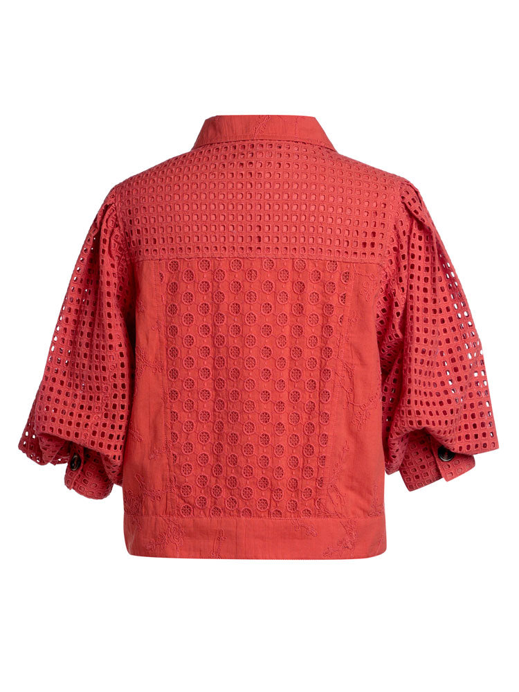 Emily Lovelock Judy Jacket Red