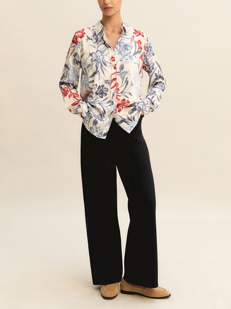 Emme Marella Emmangel Shirt Deep Blue