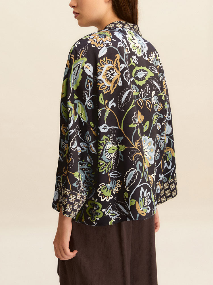 Emme Marella Emmatollo Kimono Jacket Midnight Blue