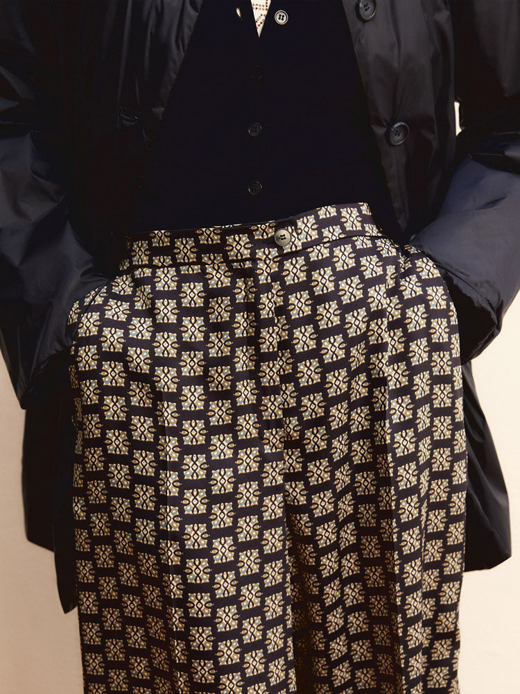 Emme Marella Emmbaobab Trouser Midnight Blue