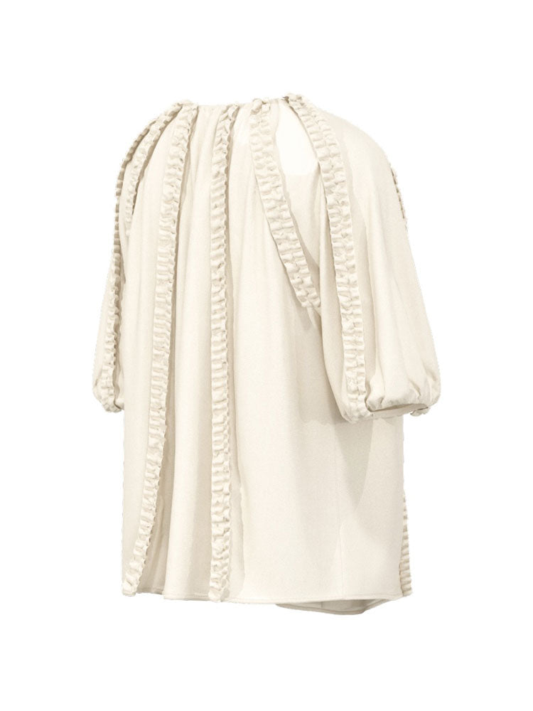 Emme Marella Emmcarena Blouse Wool White
