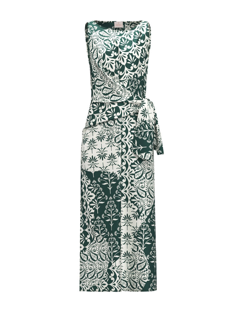 Emme Marella Emmtacco Dress Dark Green Emme Marella Emmtacco Dress Dark Green