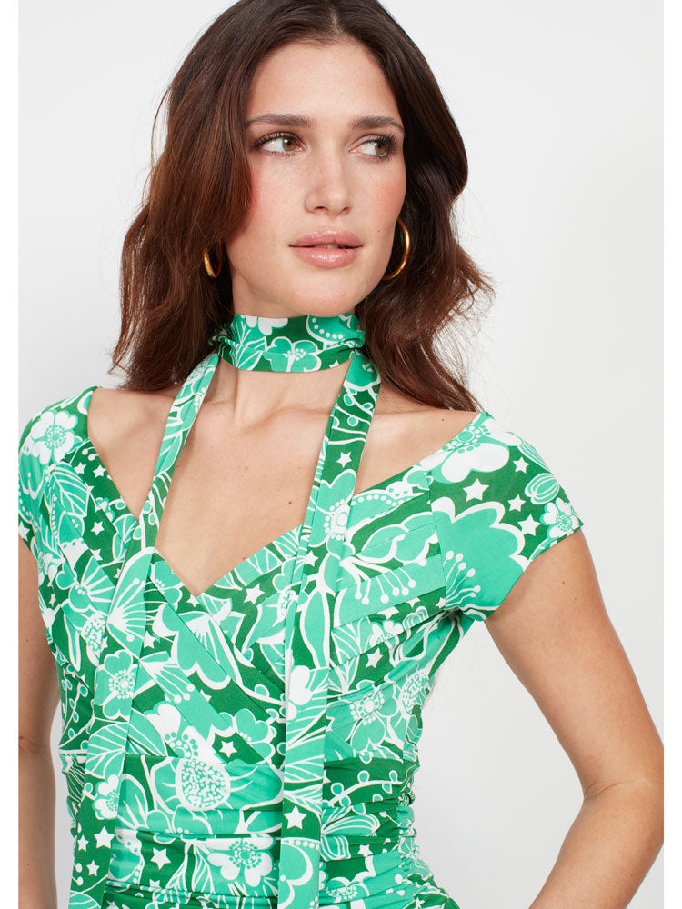 Onjenu Elizabeth Maxi Wildflower Green