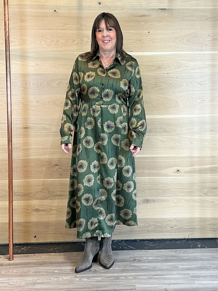 Emme Marella Comma Dress Green