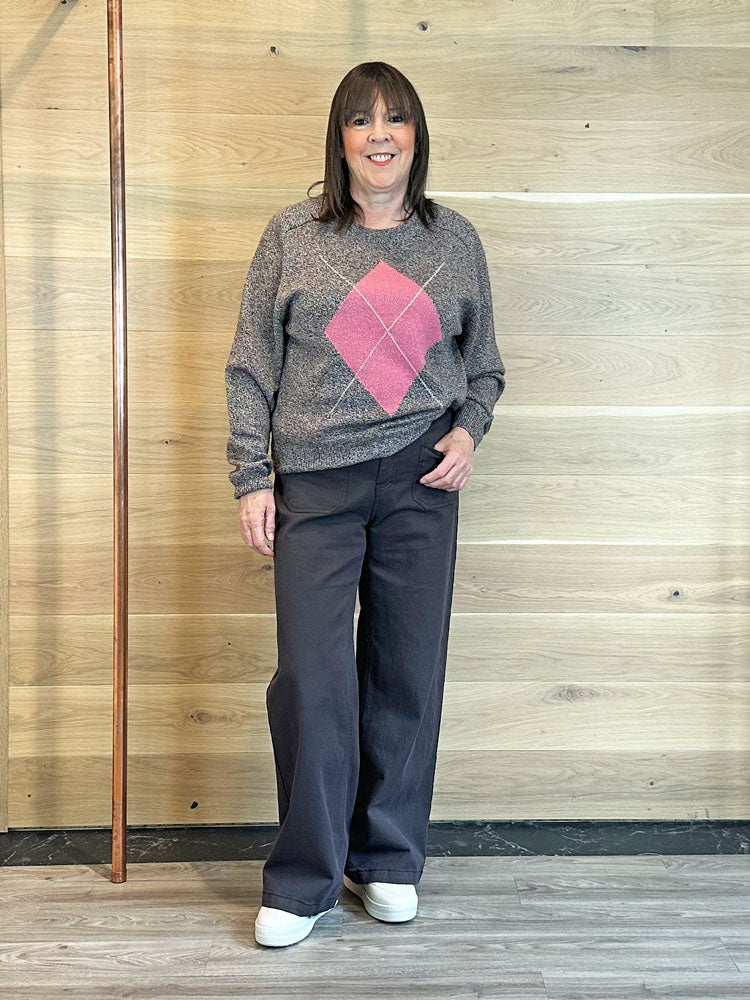 Five Lucia Pants Cacao