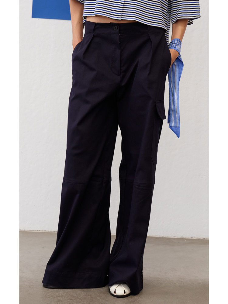 Floor Trousers Navy