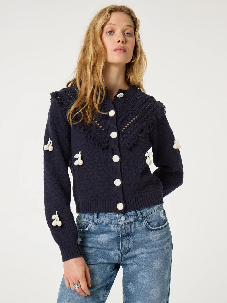 Fabienne Chapot Frido Cardigan After Midnight Blue