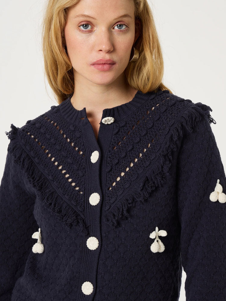 Fabienne Chapot Frido Cardigan After Midnight Blue