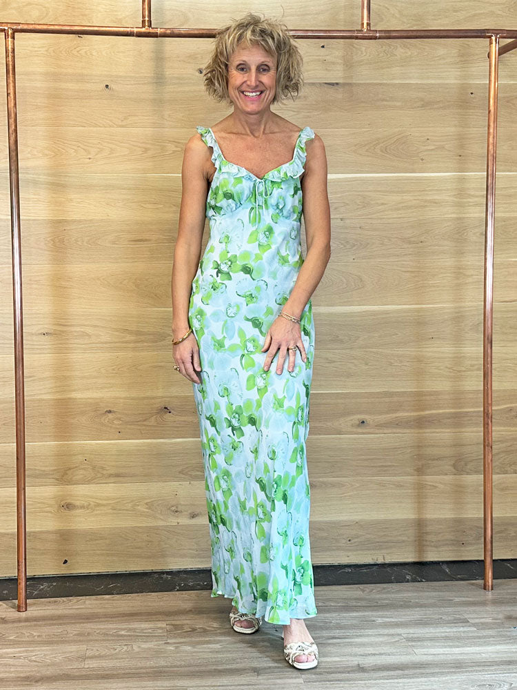 Fabienne Chapot Josine Dress Light Blue/Green