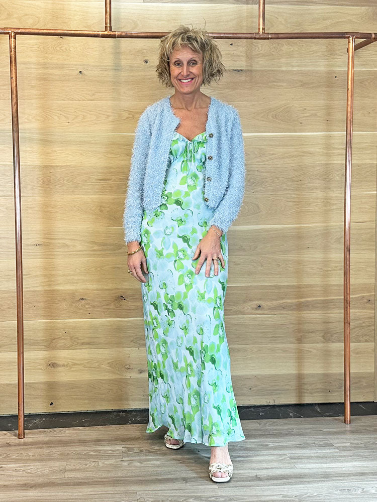 Fabienne Chapot Josine Dress Light Blue/Green