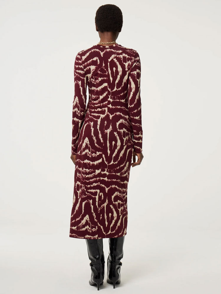 Fabienne Chapot Quint Dress Burgundy