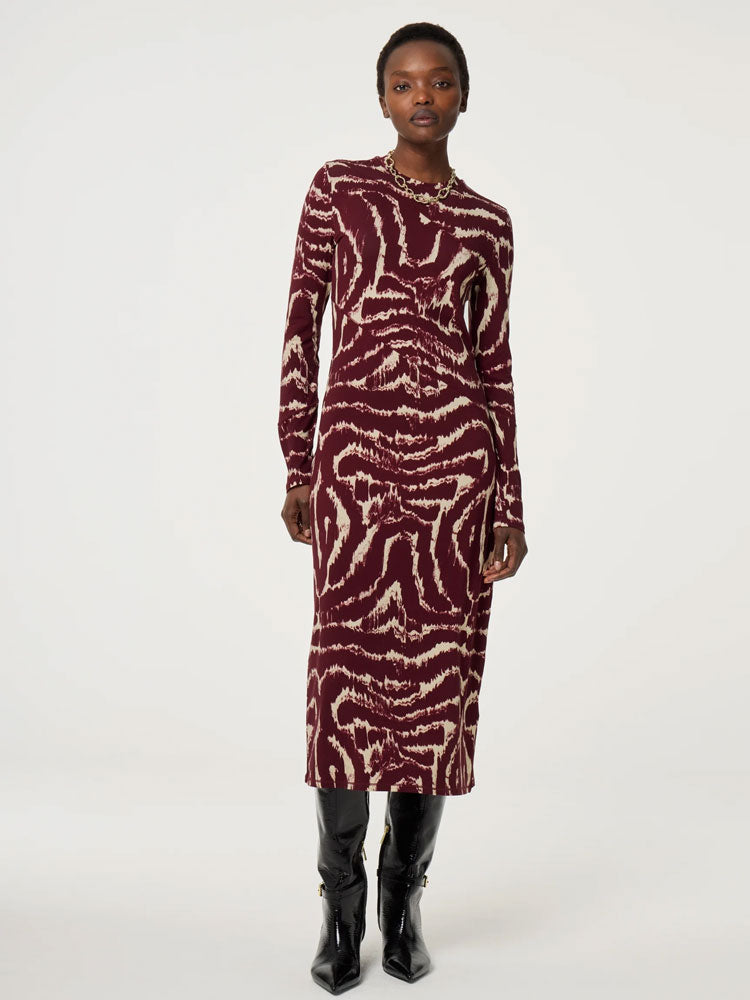 Fabienne Chapot Quint Dress Burgundy