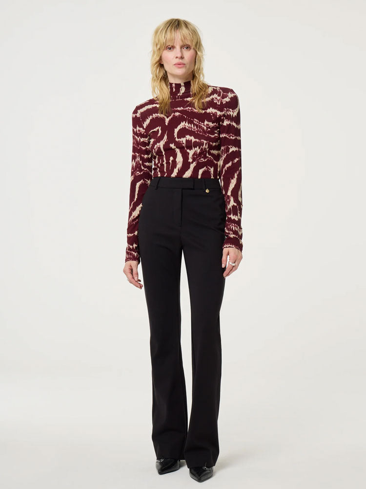 Fabienne Chapot Quinty Top Burgundy