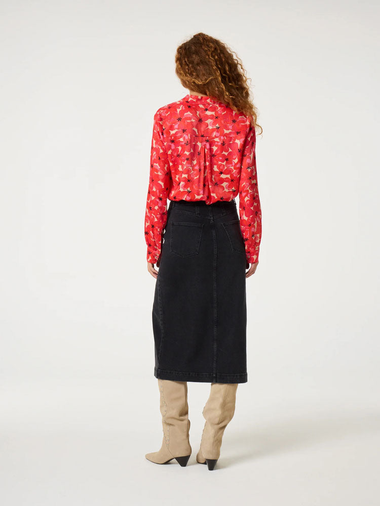 Fabienne Chapot Sancho Blouse Red Tulip Fever