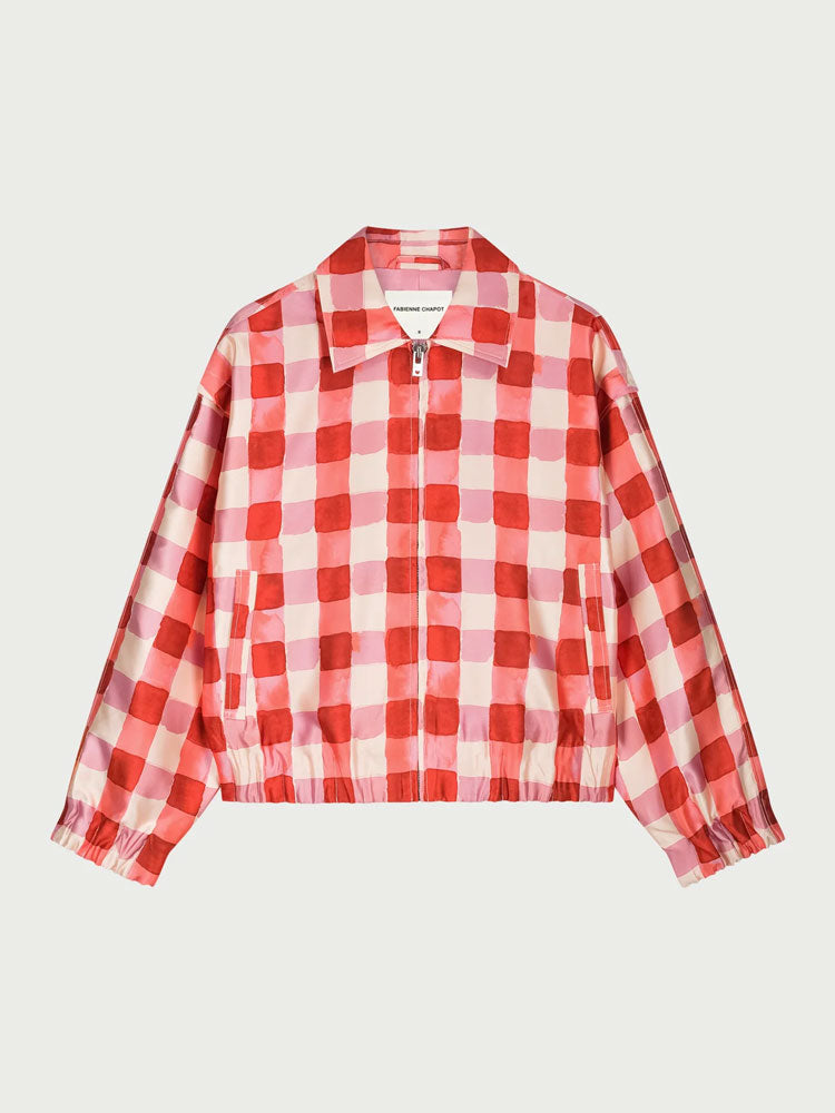 Fabienne Chapot Jay Jacket Tangerine Tango/Cosy White