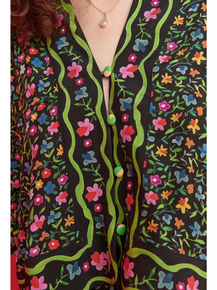 Celia B Hala Top Black