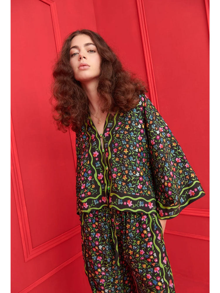 Celia B Hala Top Black