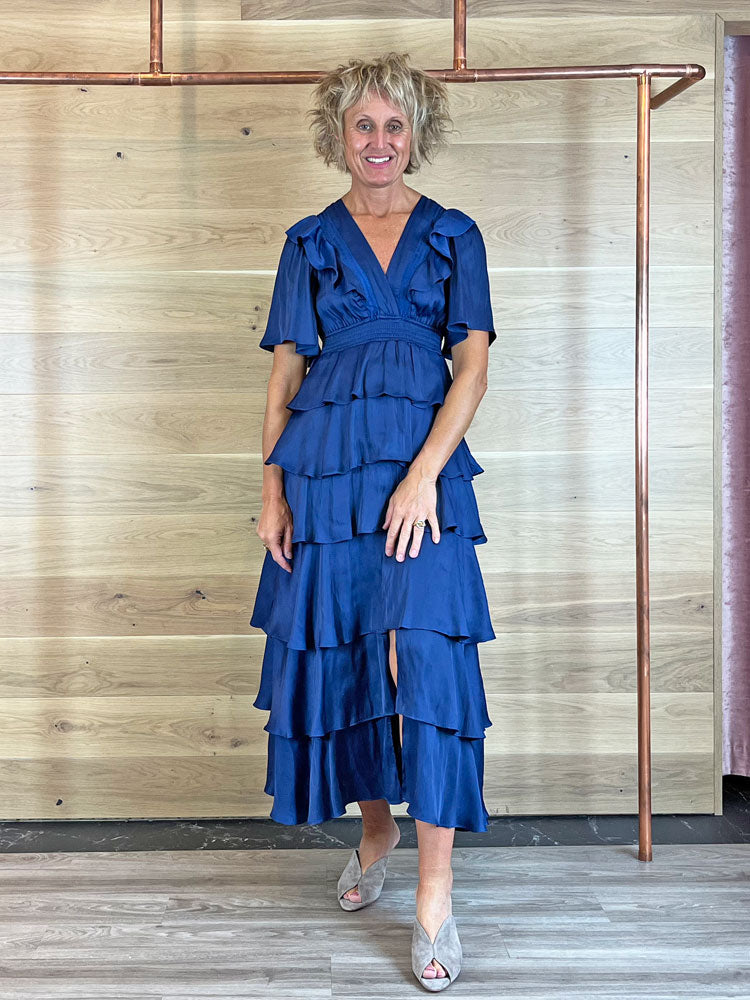 Hale Bob Ainsley Dress Indigo