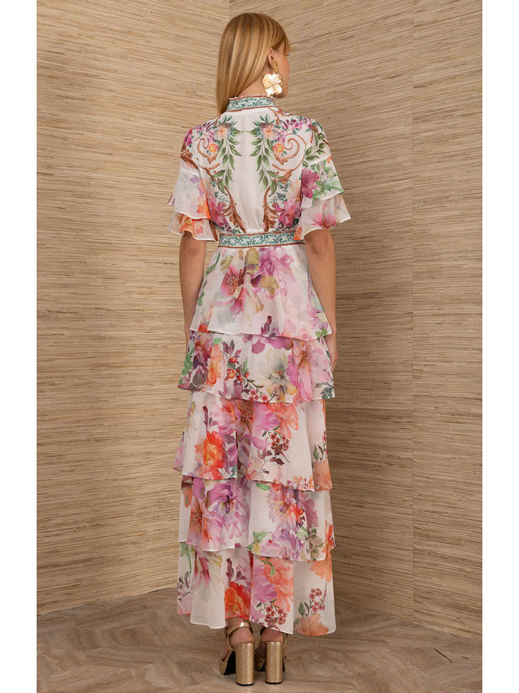 Hale Bob Itzayana Dress Ivory