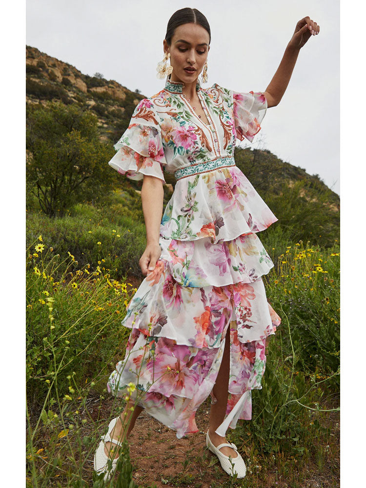 Hale Bob Itzayana Dress Ivory