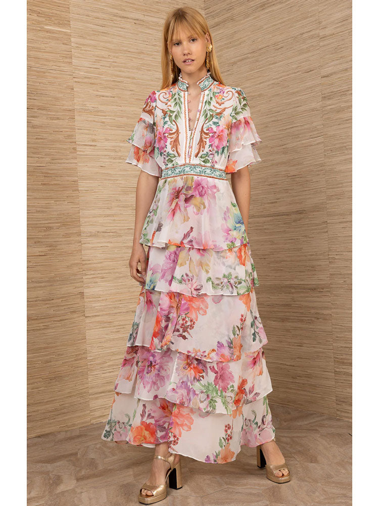 Hale Bob Itzayana Dress Ivory