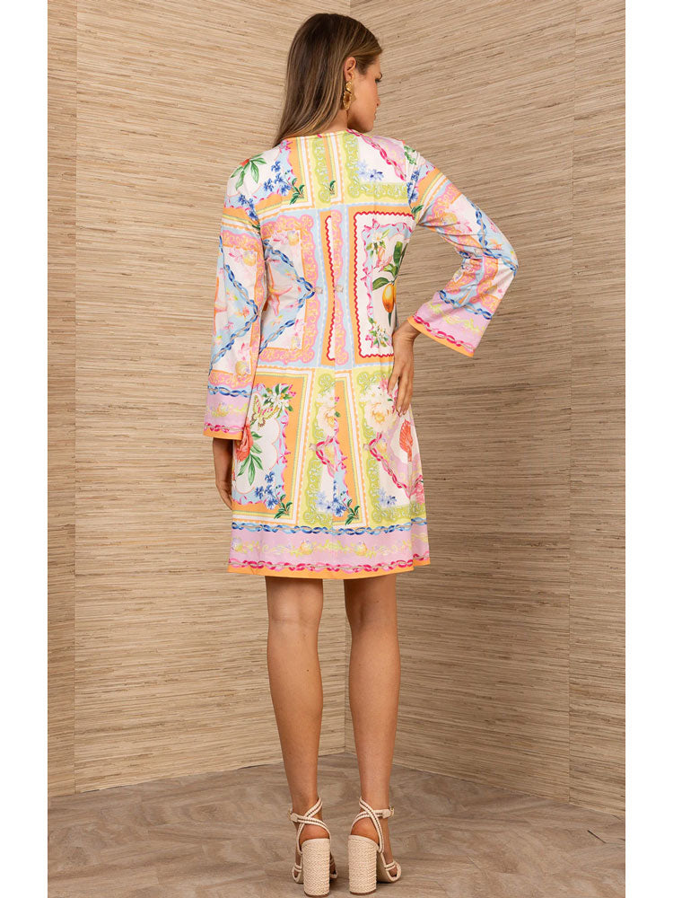 Hale Bob Aadhya Dress Orange