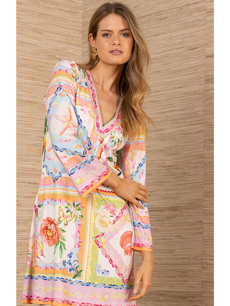 Hale Bob Aadhya Dress Orange