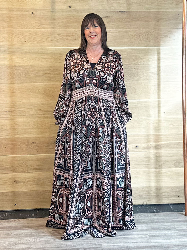 Hale Bob Amaris Dress Black