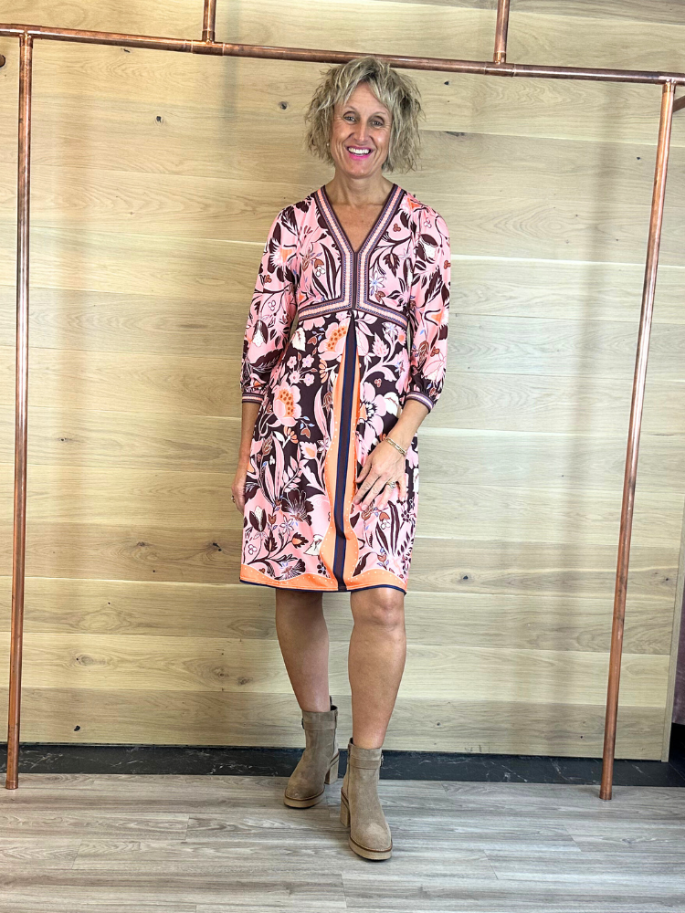 Hale Bob Angelique Dress Pink