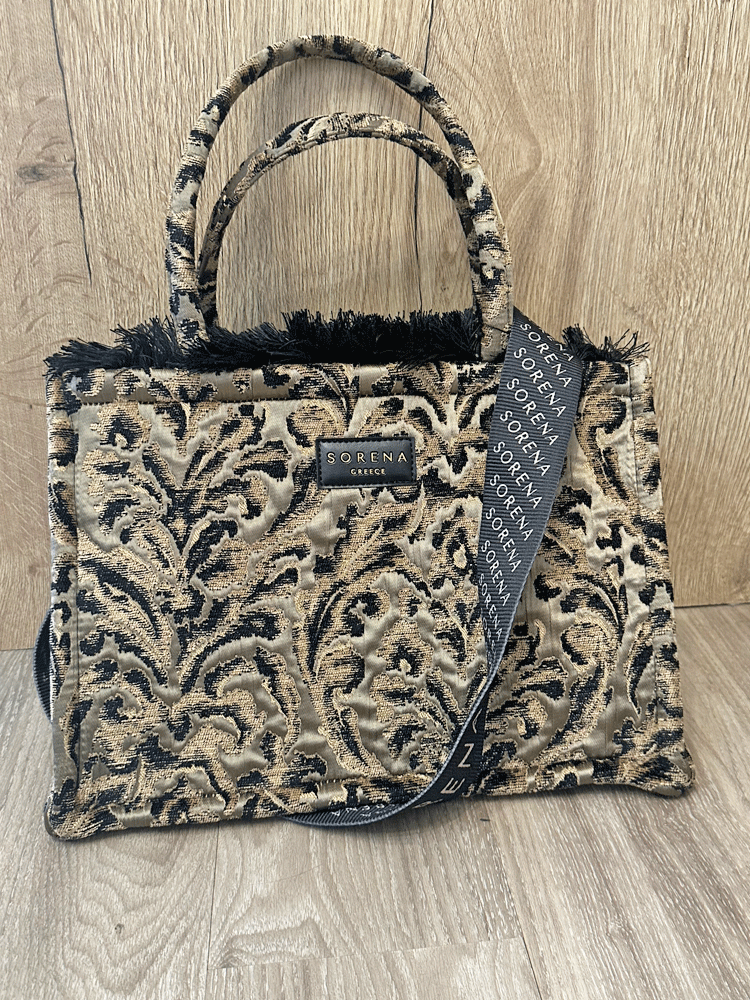 Sorena Arabella Medium Tote Bag Black