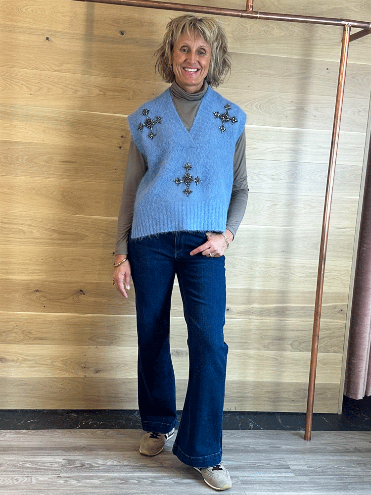 Paige Leenah 32" Jeans Basilica