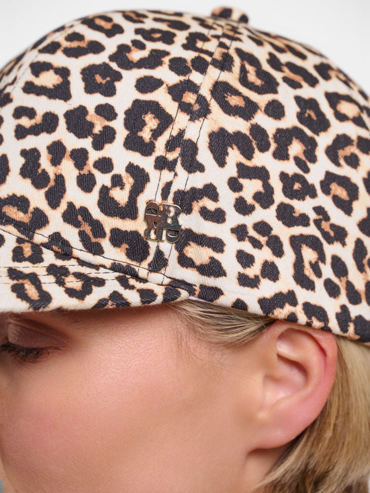 Rino &amp; Pelle Joselien Cap Leopard Print