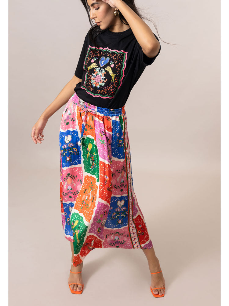 Emily Lovelock Cecil Skirt Multi