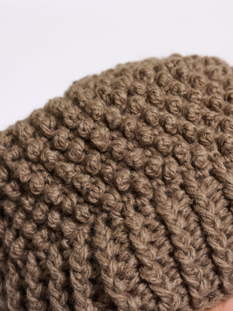 Rino &amp; Pelle Kevina Bobble Hat Toffee