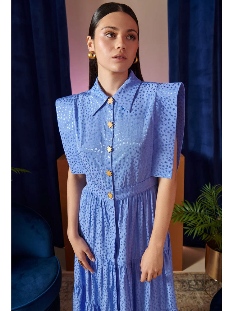 Celia B Lucero Dress Blue