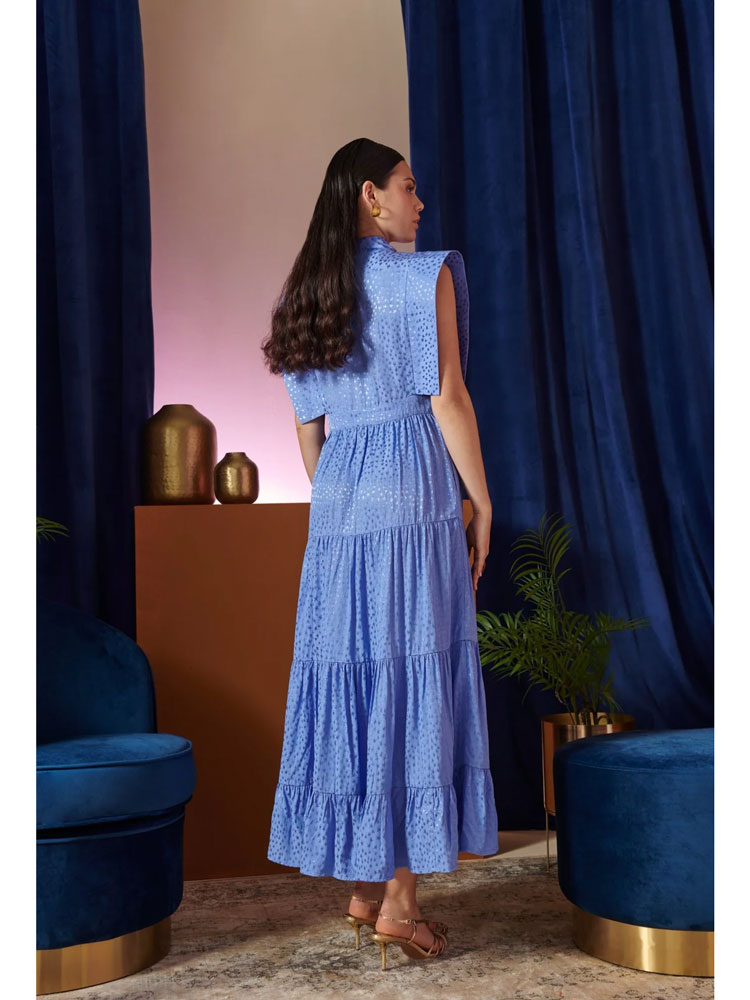 Celia B Lucero Dress Blue