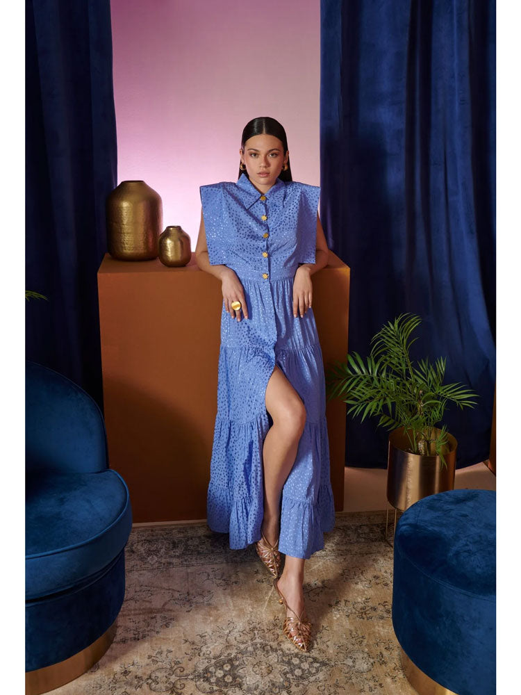 Celia B Lucero Dress Blue