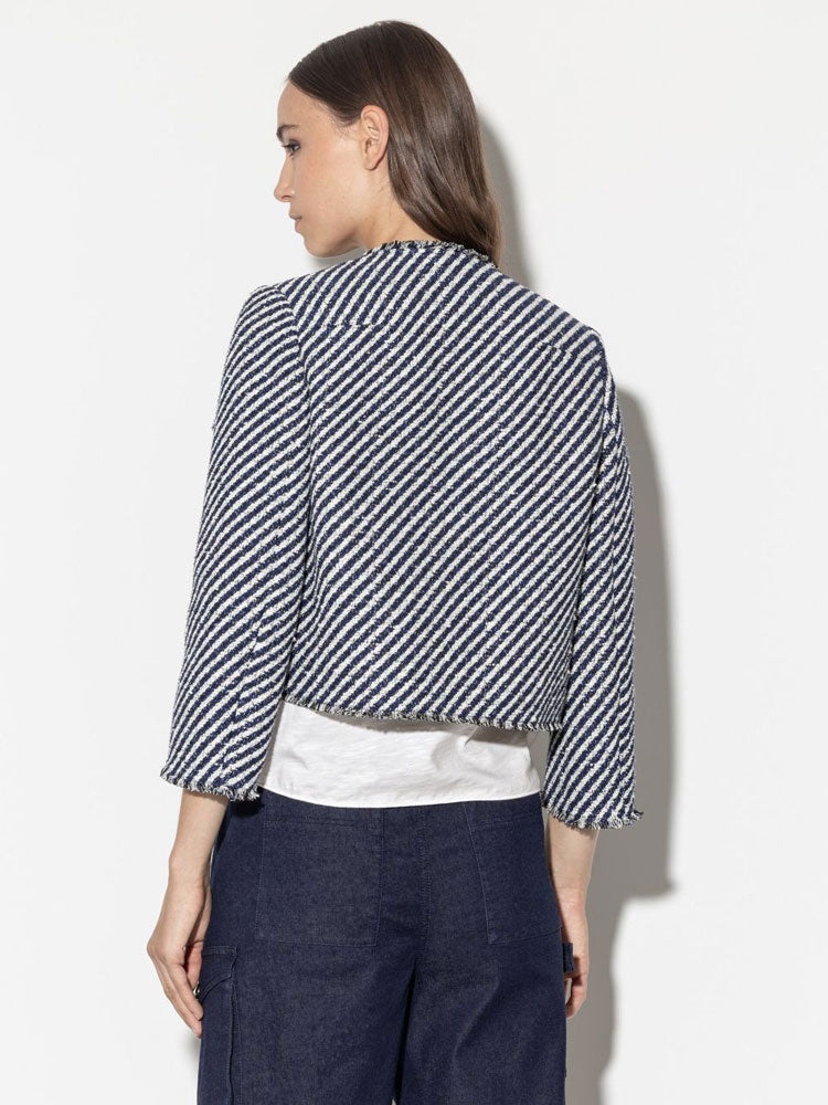 Luisa Cerano Two-Tone Tweed Jacket Multi