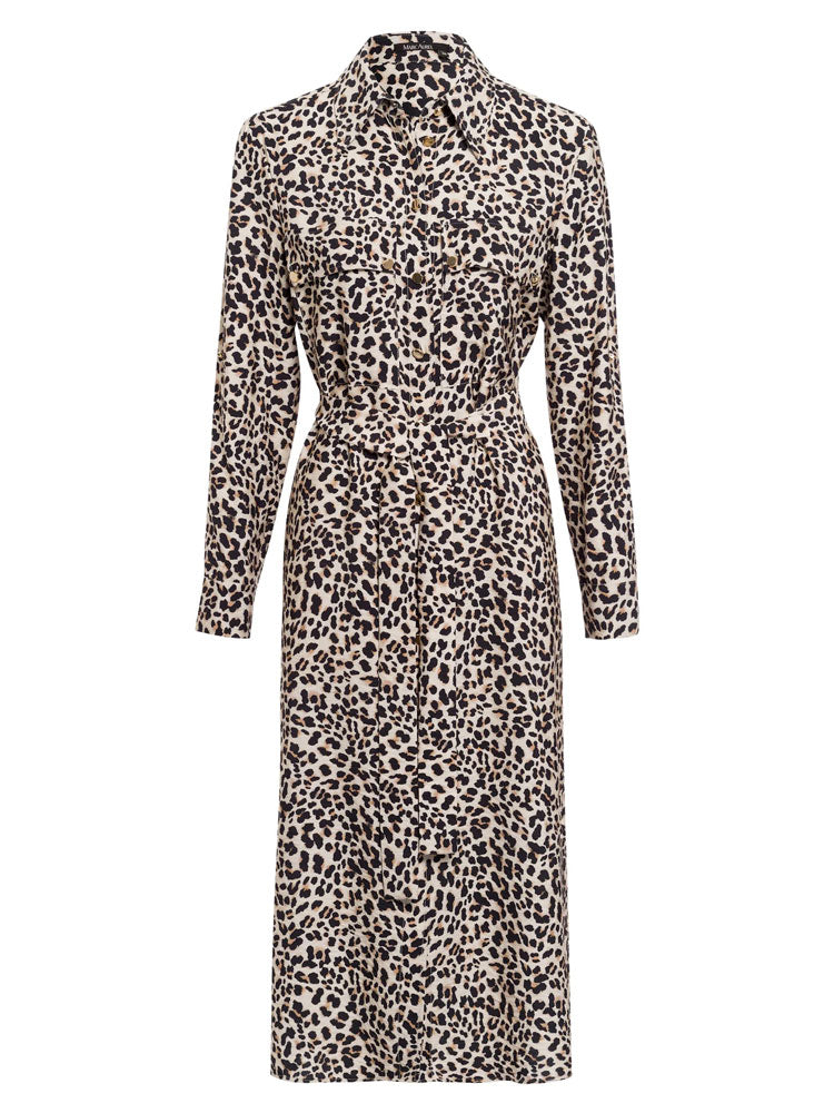 Marc Aurel Dress Leopard Print