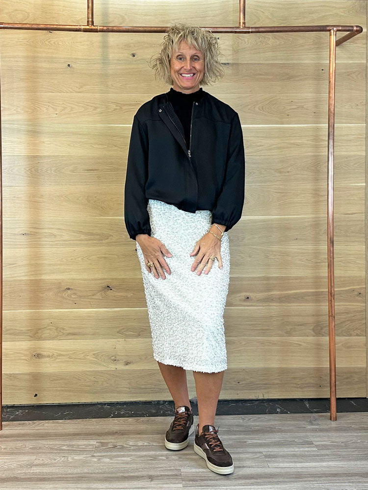 B Young ByPary Skirt Oatmeal