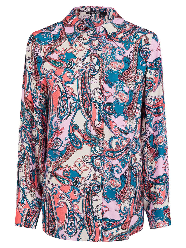 Marc Aurel Shirt Paisley Print