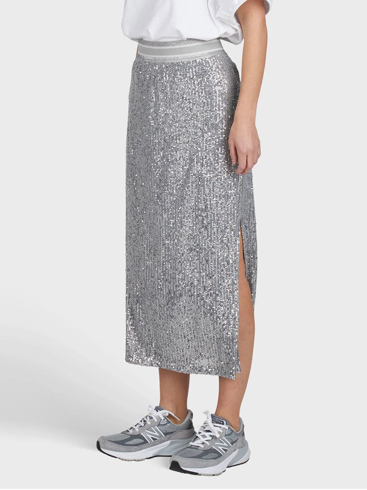 Marc Aurel Skirt Silver Grey