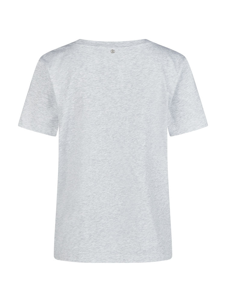 Marc Aurel T-Shirt Silver Grey